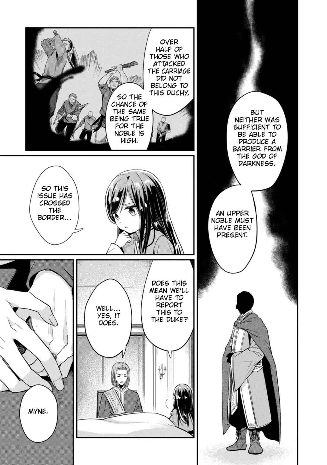 Page 25 Chapter 48 Honzuki no Gekokujou: Shisho ni Naru Tame ni wa Shudan o Erandeiraremasen—Dai 2-bu: Hon no Tamenara Miko ni Naru!