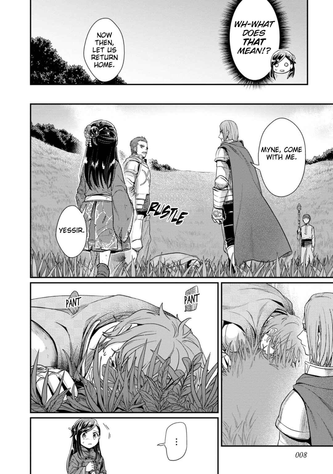 Page 10 Chapter 37 Honzuki no Gekokujou: Shisho ni Naru Tame ni wa Shudan o Erandeiraremasen—Dai 2-bu: Hon no Tamenara Miko ni Naru!