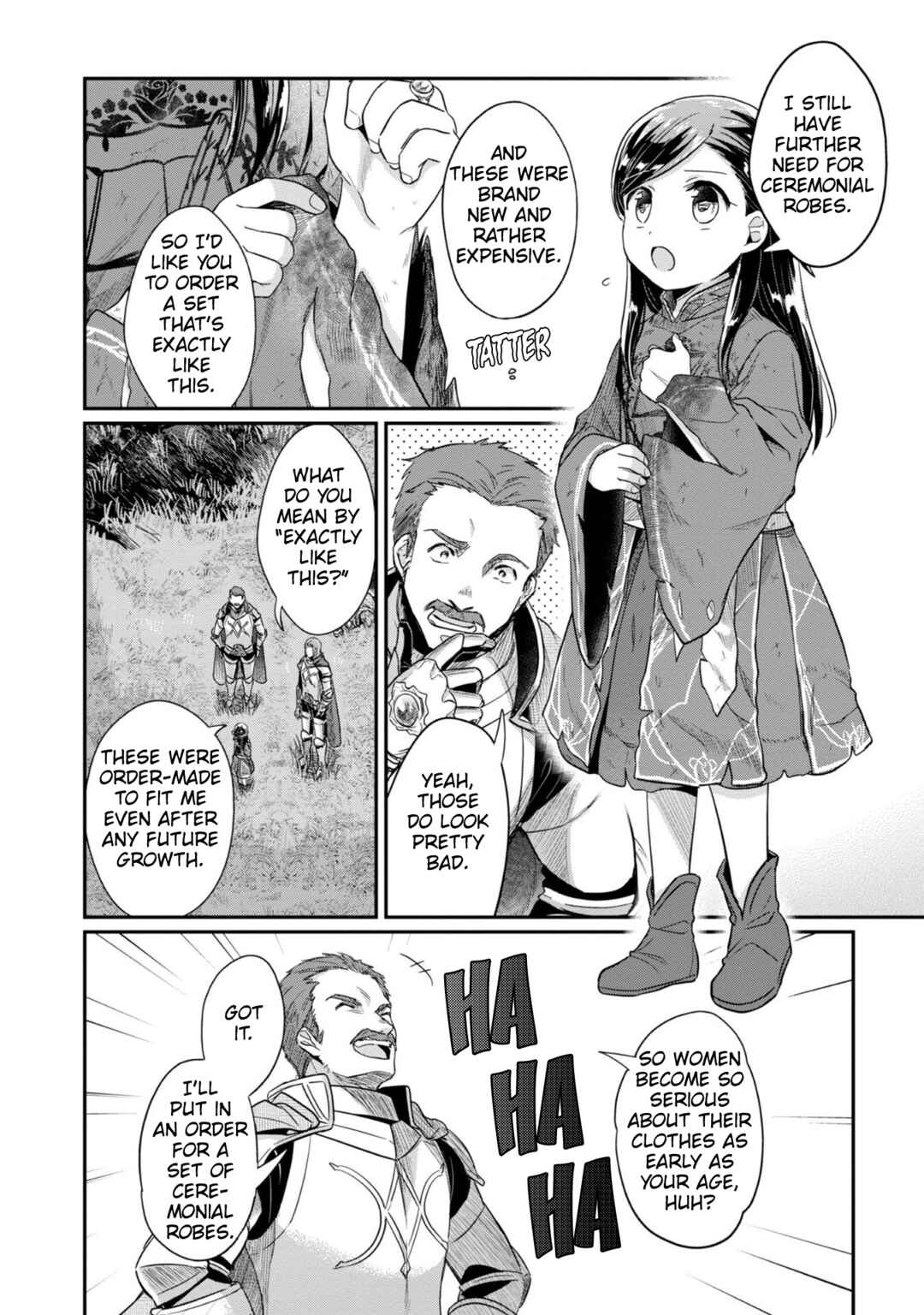 Page 12 Chapter 37 Honzuki no Gekokujou: Shisho ni Naru Tame ni wa Shudan o Erandeiraremasen—Dai 2-bu: Hon no Tamenara Miko ni Naru!