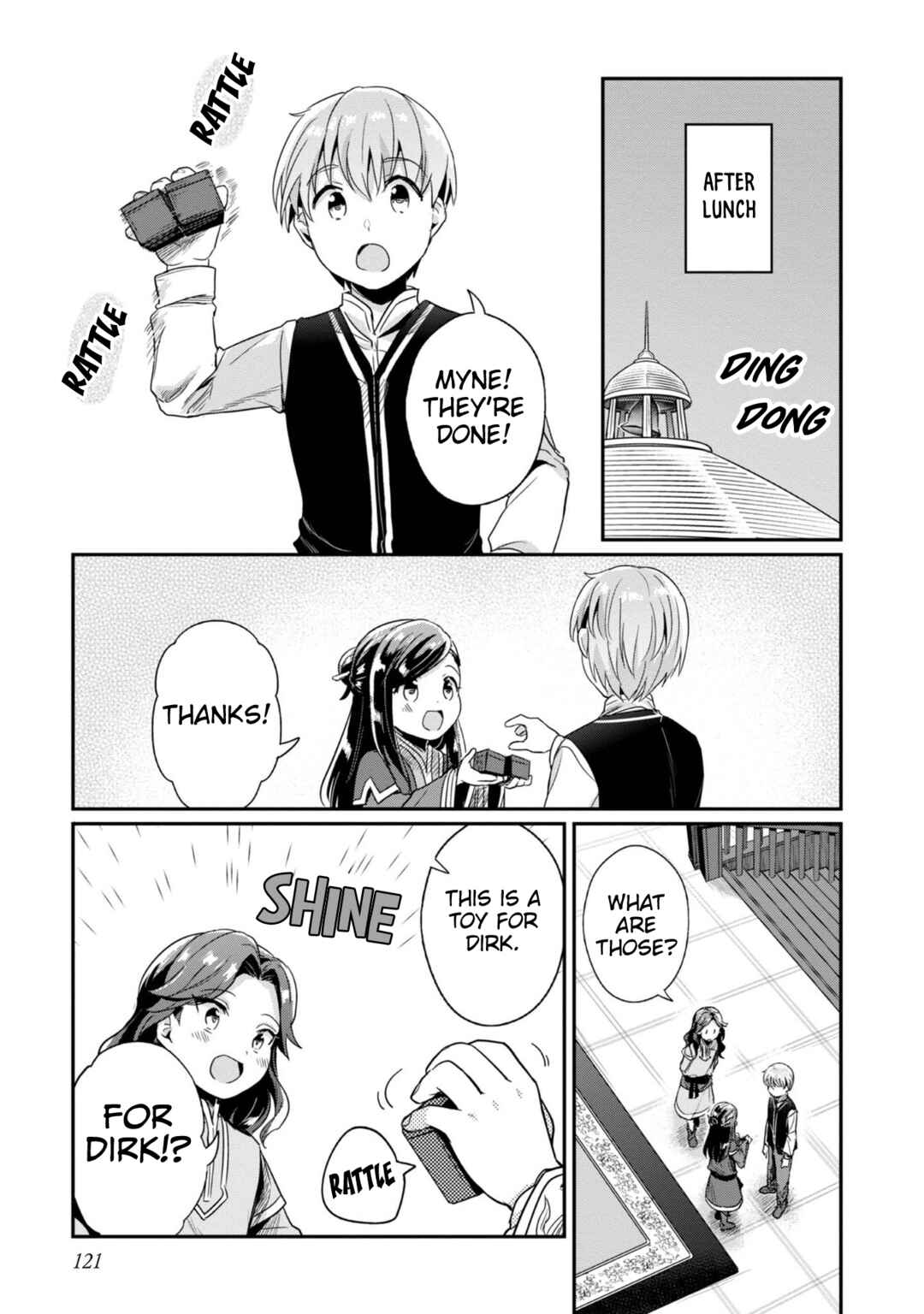 Page 32 Chapter 54 Honzuki no Gekokujou: Shisho ni Naru Tame ni wa Shudan o Erandeiraremasen—Dai 2-bu: Hon no Tamenara Miko ni Naru!