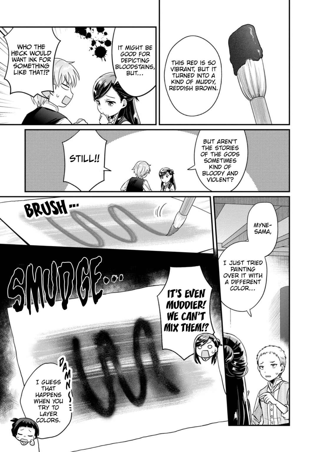 Page 6 Chapter 54 Honzuki no Gekokujou: Shisho ni Naru Tame ni wa Shudan o Erandeiraremasen—Dai 2-bu: Hon no Tamenara Miko ni Naru!