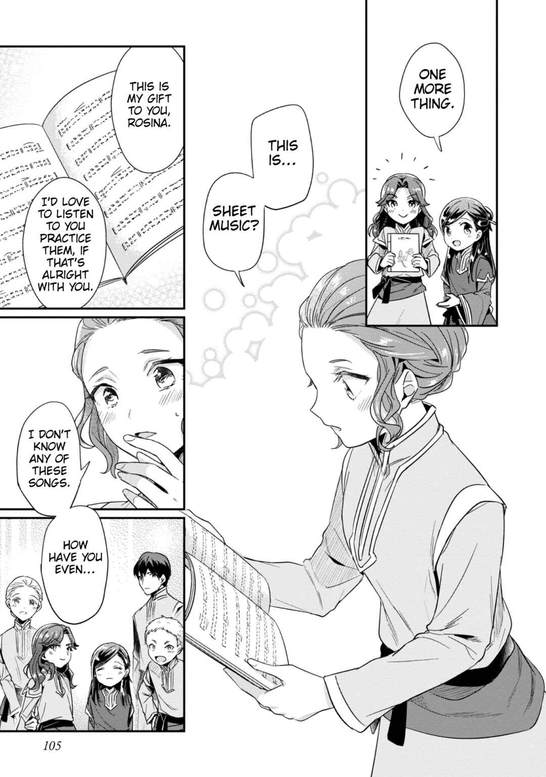 Page 28 Chapter 44 Honzuki no Gekokujou: Shisho ni Naru Tame ni wa Shudan o Erandeiraremasen—Dai 2-bu: Hon no Tamenara Miko ni Naru!