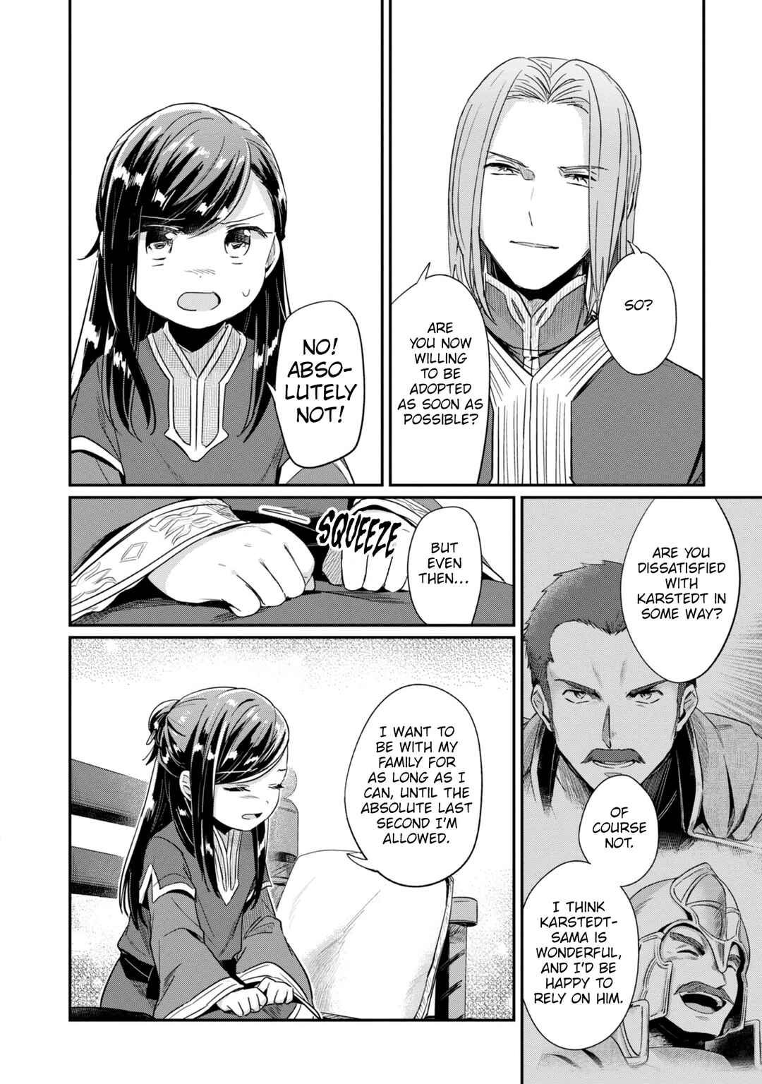Page 23 Chapter 50 Honzuki no Gekokujou: Shisho ni Naru Tame ni wa Shudan o Erandeiraremasen—Dai 2-bu: Hon no Tamenara Miko ni Naru!