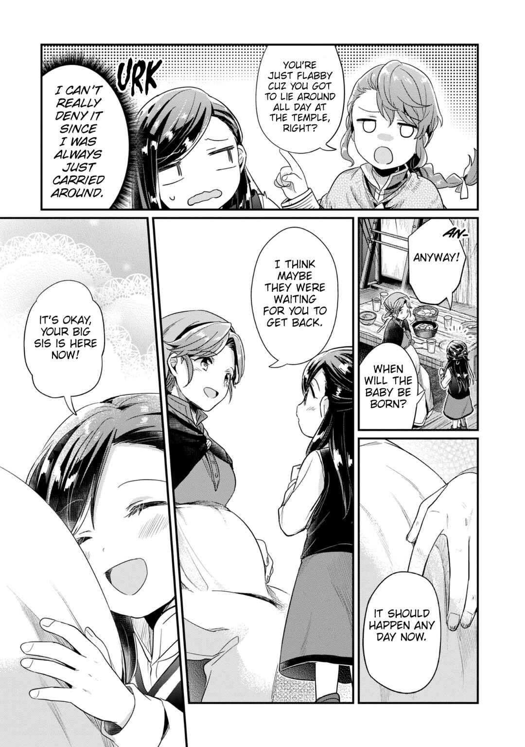 Page 28 Chapter 50 Honzuki no Gekokujou: Shisho ni Naru Tame ni wa Shudan o Erandeiraremasen—Dai 2-bu: Hon no Tamenara Miko ni Naru!