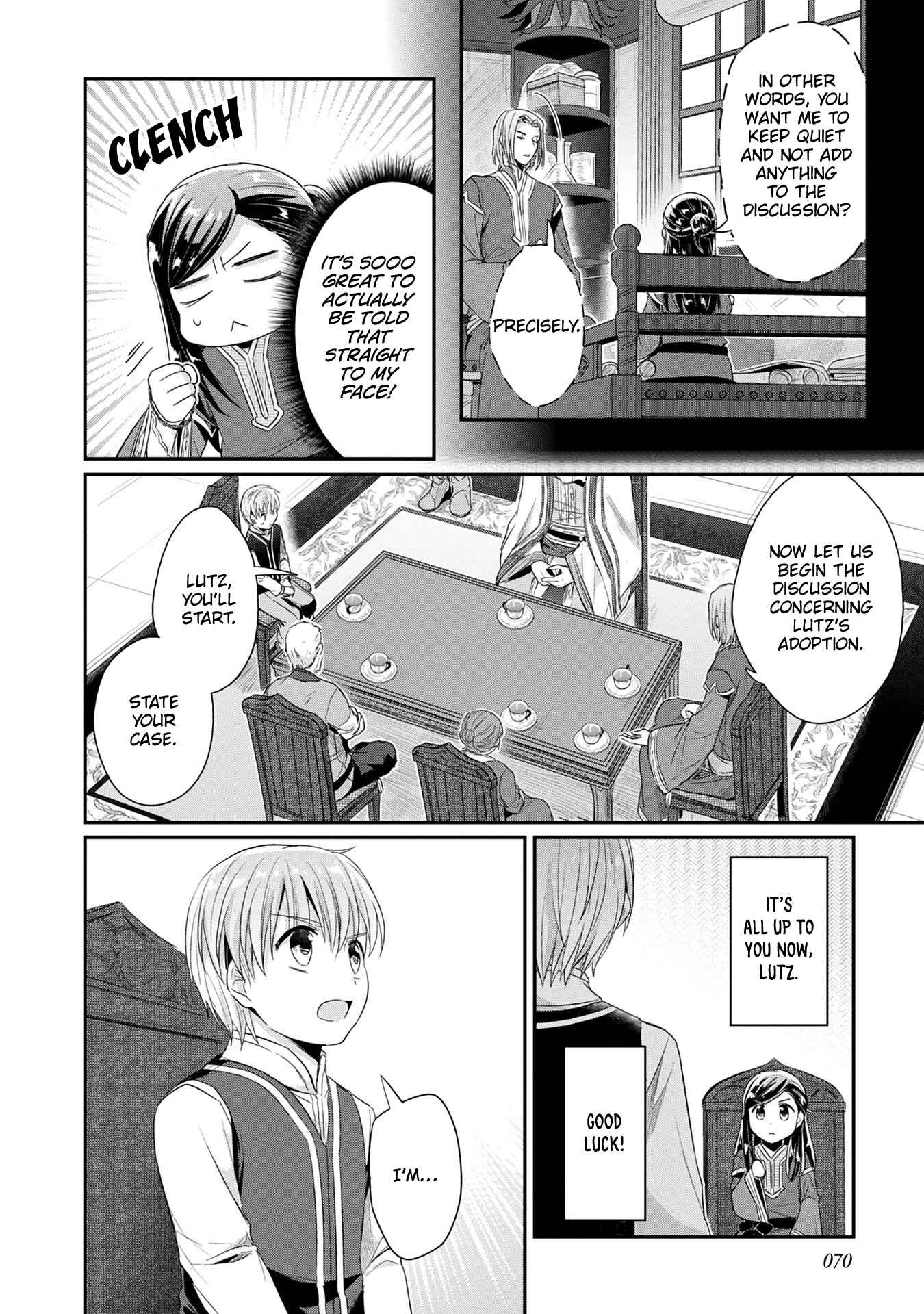 Page 11 Chapter 18 Honzuki no Gekokujou: Shisho ni Naru Tame ni wa Shudan o Erandeiraremasen—Dai 2-bu: Hon no Tamenara Miko ni Naru!