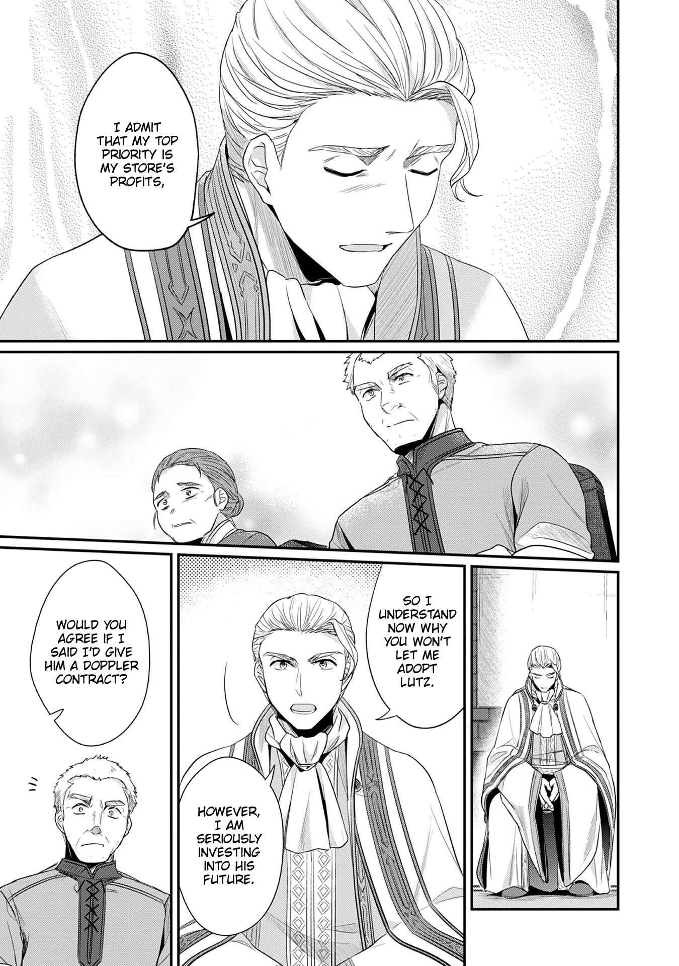 Page 24 Chapter 18 Honzuki no Gekokujou: Shisho ni Naru Tame ni wa Shudan o Erandeiraremasen—Dai 2-bu: Hon no Tamenara Miko ni Naru!