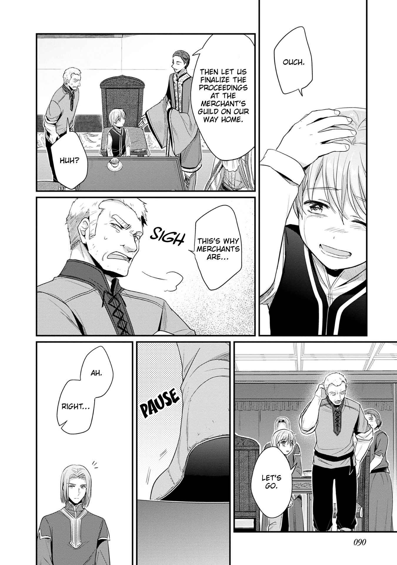 Page 31 Chapter 18 Honzuki no Gekokujou: Shisho ni Naru Tame ni wa Shudan o Erandeiraremasen—Dai 2-bu: Hon no Tamenara Miko ni Naru!