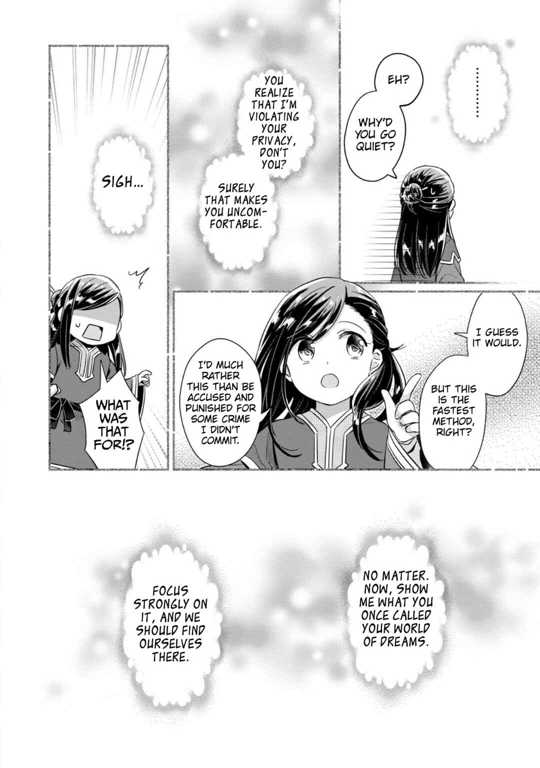 Page 15 Chapter 38 Honzuki no Gekokujou: Shisho ni Naru Tame ni wa Shudan o Erandeiraremasen—Dai 2-bu: Hon no Tamenara Miko ni Naru!