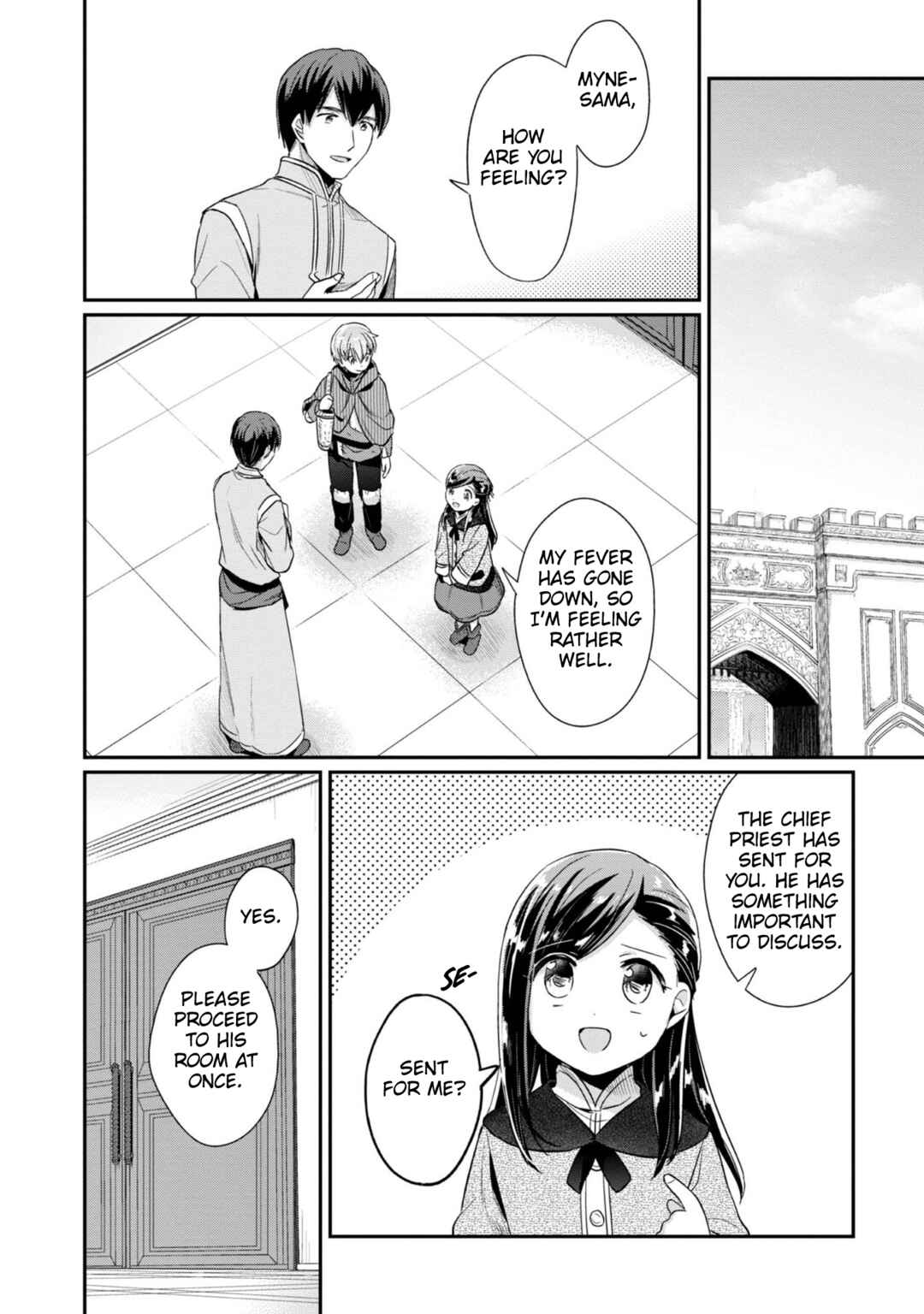Page 3 Chapter 38 Honzuki no Gekokujou: Shisho ni Naru Tame ni wa Shudan o Erandeiraremasen—Dai 2-bu: Hon no Tamenara Miko ni Naru!