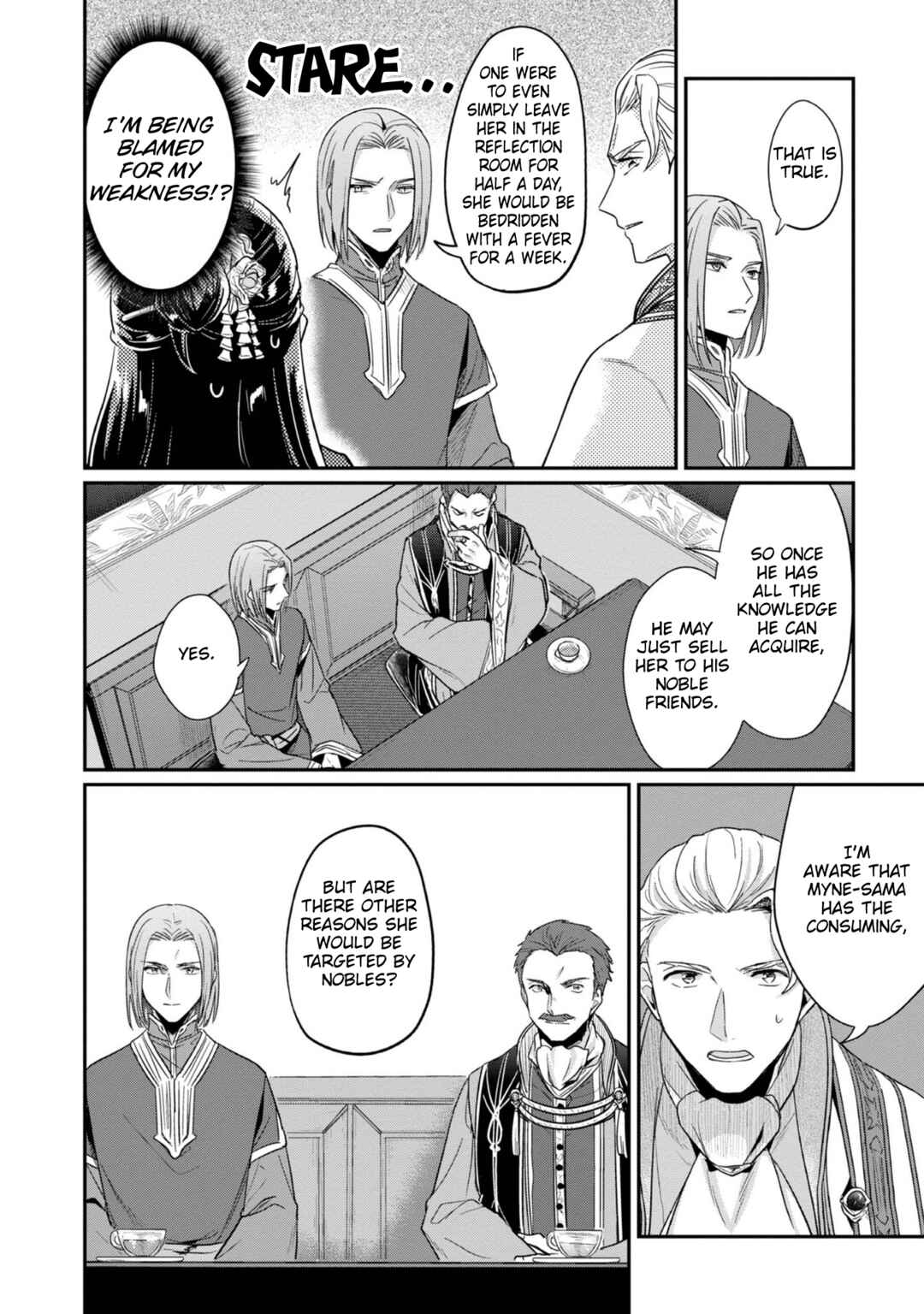 Page 19 Chapter 42 Honzuki no Gekokujou: Shisho ni Naru Tame ni wa Shudan o Erandeiraremasen—Dai 2-bu: Hon no Tamenara Miko ni Naru!