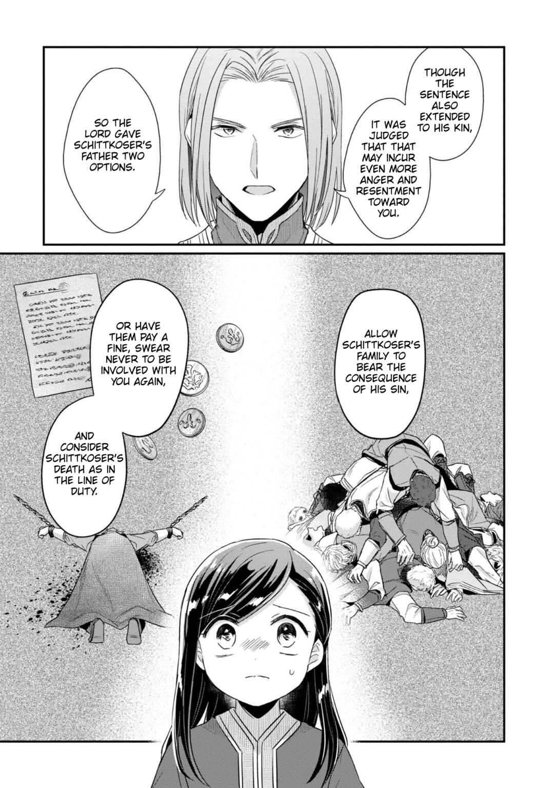 Page 26 Chapter 42 Honzuki no Gekokujou: Shisho ni Naru Tame ni wa Shudan o Erandeiraremasen—Dai 2-bu: Hon no Tamenara Miko ni Naru!