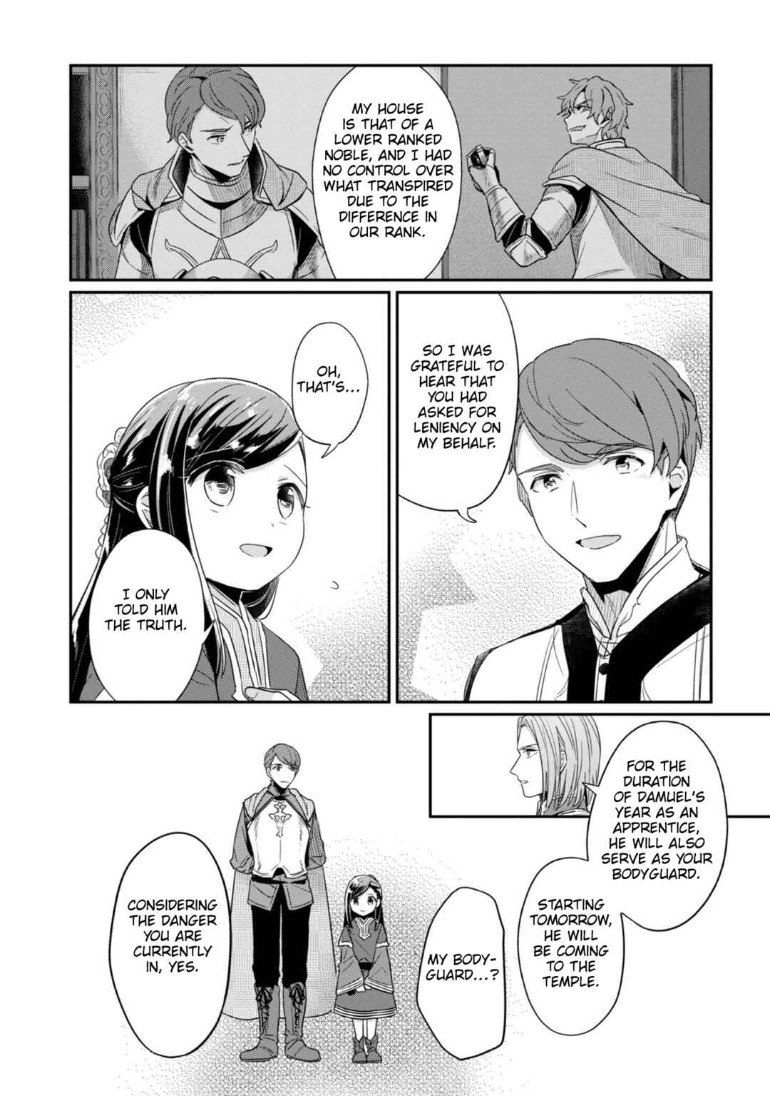 Page 29 Chapter 42 Honzuki no Gekokujou: Shisho ni Naru Tame ni wa Shudan o Erandeiraremasen—Dai 2-bu: Hon no Tamenara Miko ni Naru!