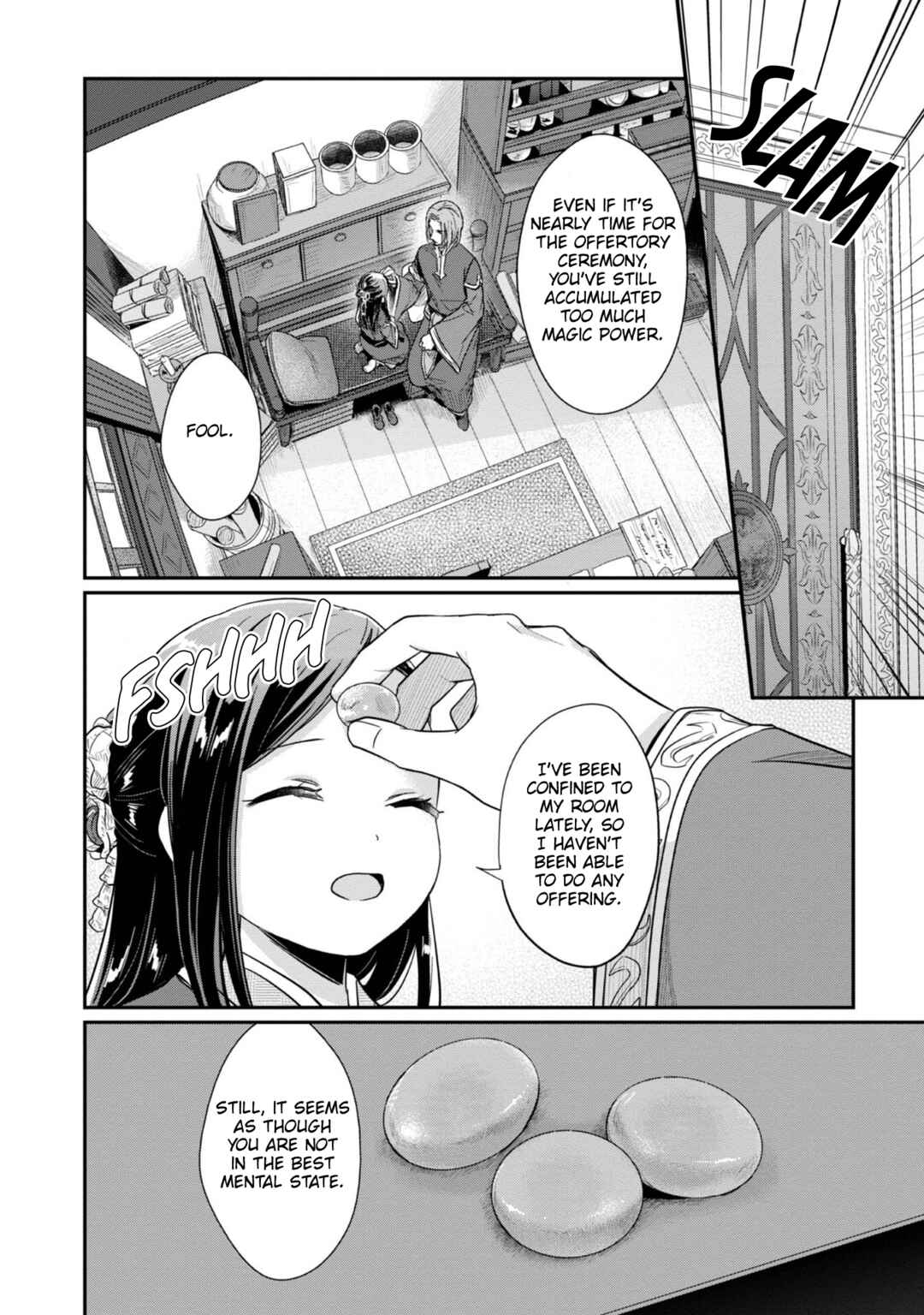Page 37 Chapter 42 Honzuki no Gekokujou: Shisho ni Naru Tame ni wa Shudan o Erandeiraremasen—Dai 2-bu: Hon no Tamenara Miko ni Naru!