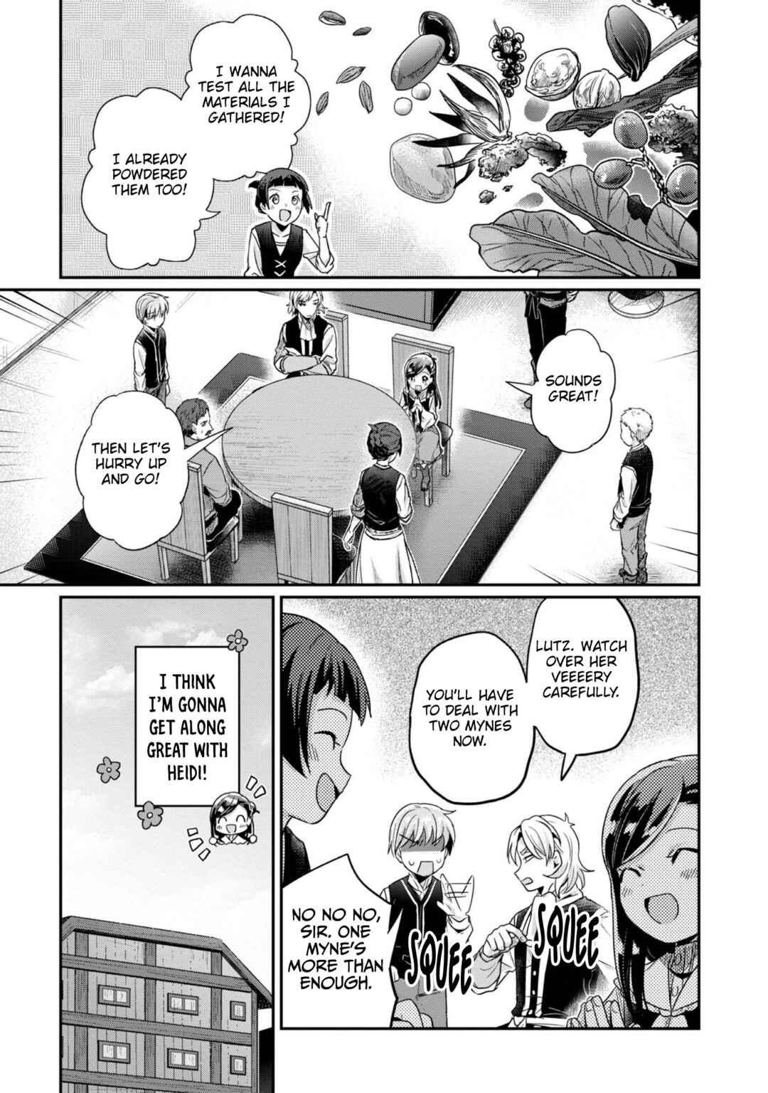 Page 22 Chapter 53 Honzuki no Gekokujou: Shisho ni Naru Tame ni wa Shudan o Erandeiraremasen—Dai 2-bu: Hon no Tamenara Miko ni Naru!