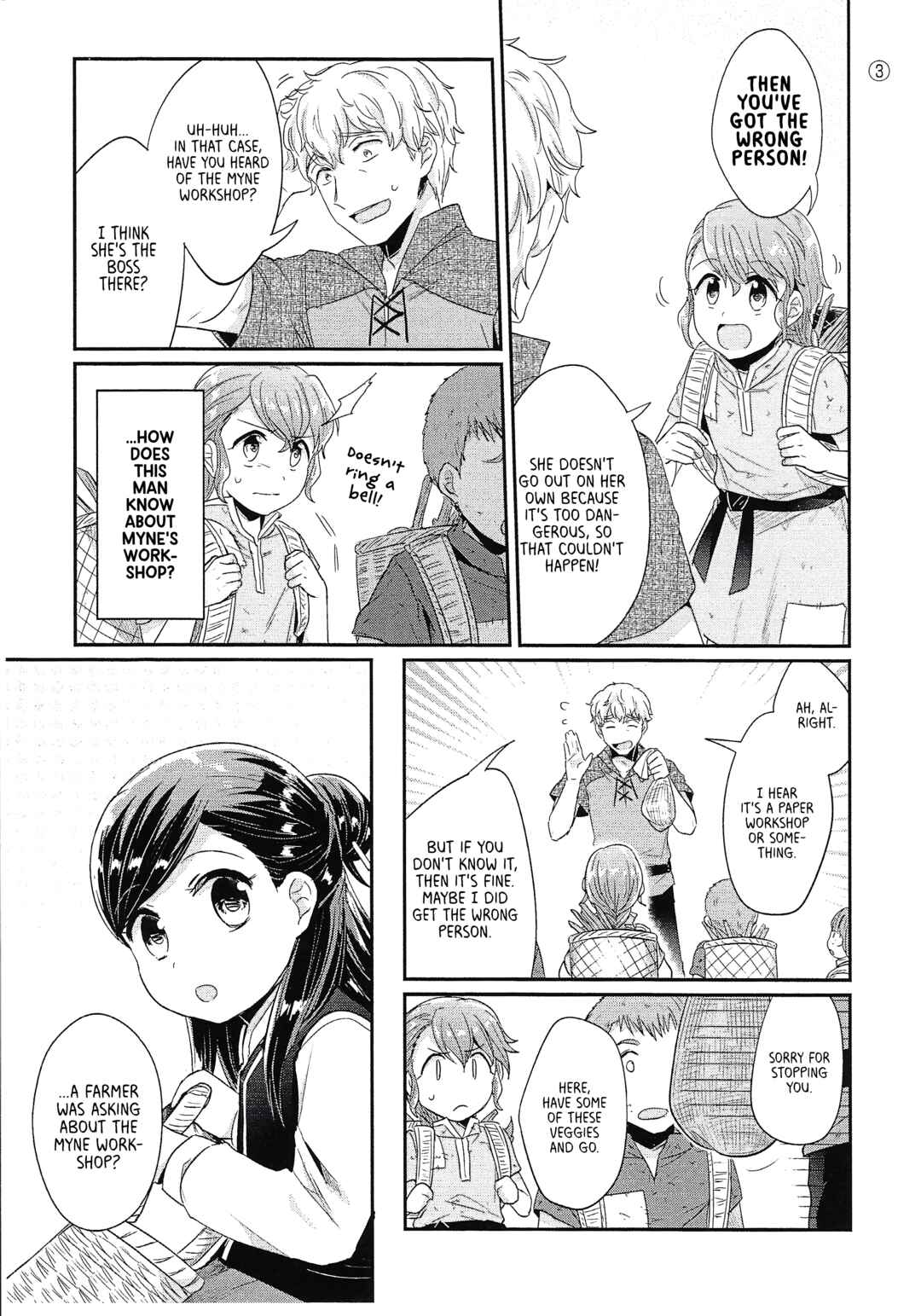 Page 3 Chapter 4.6 Honzuki no Gekokujou: Shisho ni Naru Tame ni wa Shudan o Erandeiraremasen—Dai 2-bu: Hon no Tamenara Miko ni Naru!