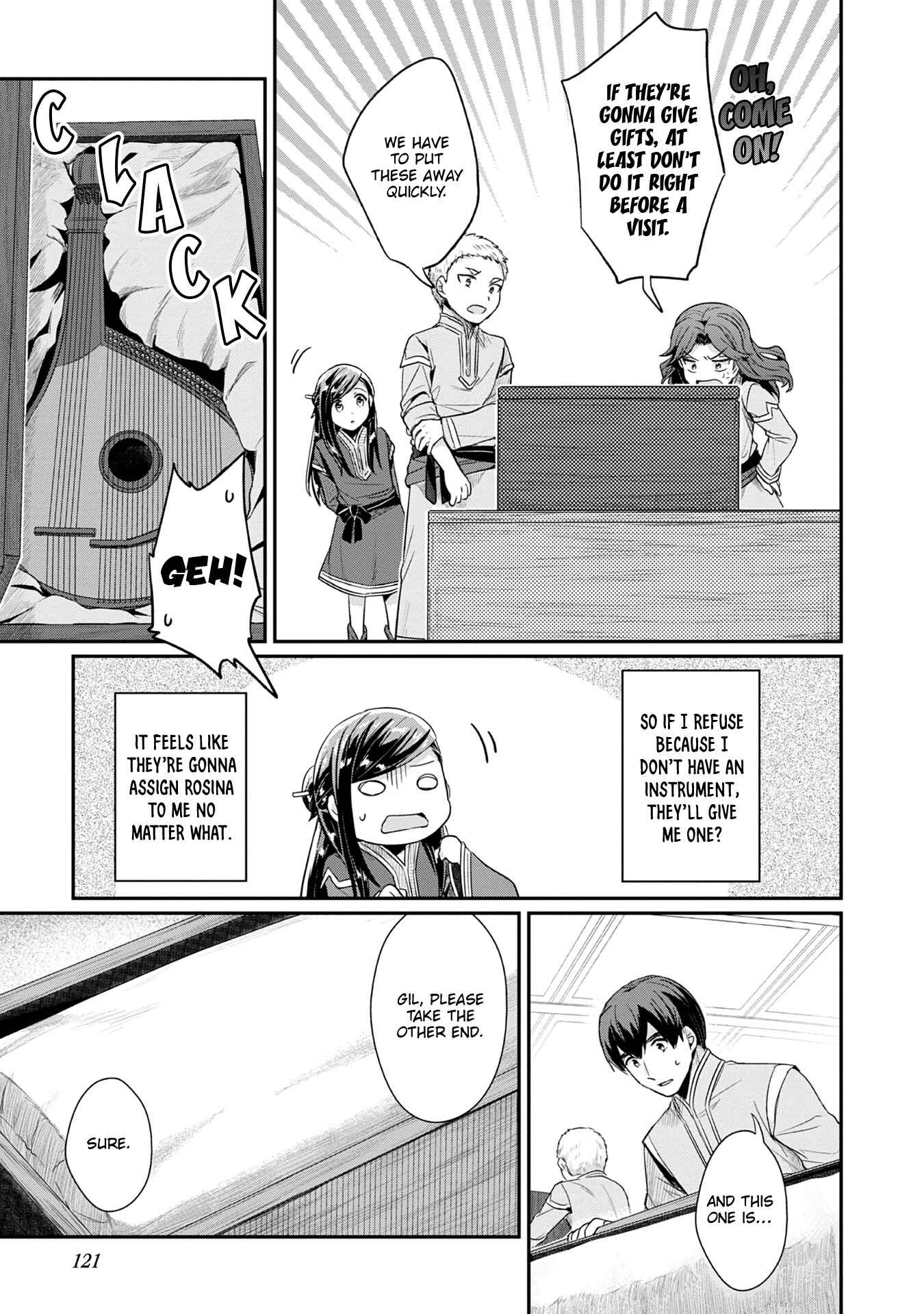 Page 6 Chapter 20 Honzuki no Gekokujou: Shisho ni Naru Tame ni wa Shudan o Erandeiraremasen—Dai 2-bu: Hon no Tamenara Miko ni Naru!