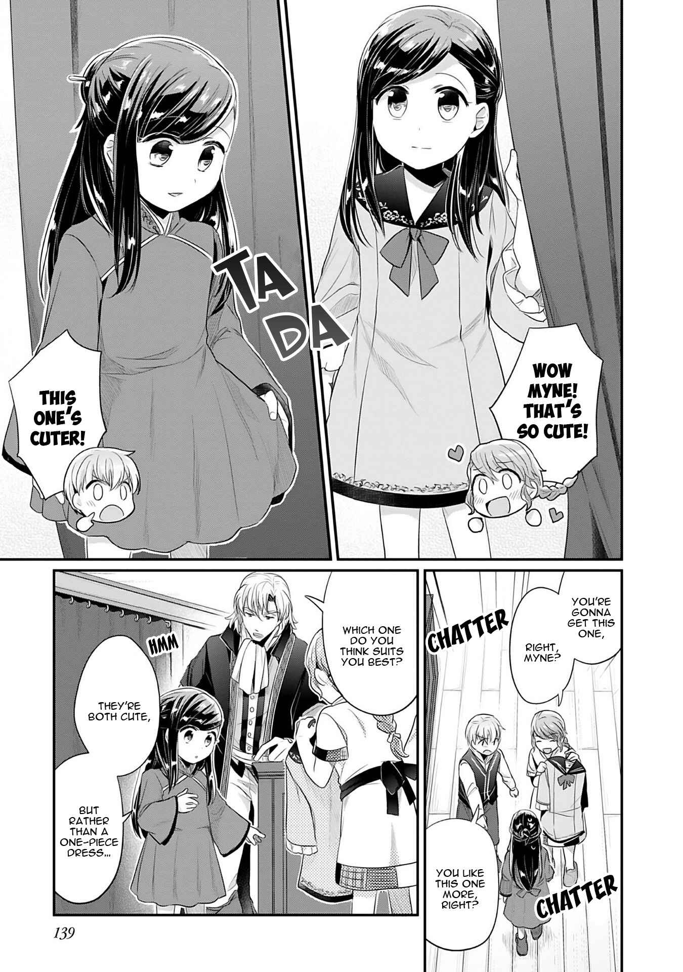 Page 10 Chapter 4 Honzuki no Gekokujou: Shisho ni Naru Tame ni wa Shudan o Erandeiraremasen—Dai 2-bu: Hon no Tamenara Miko ni Naru!