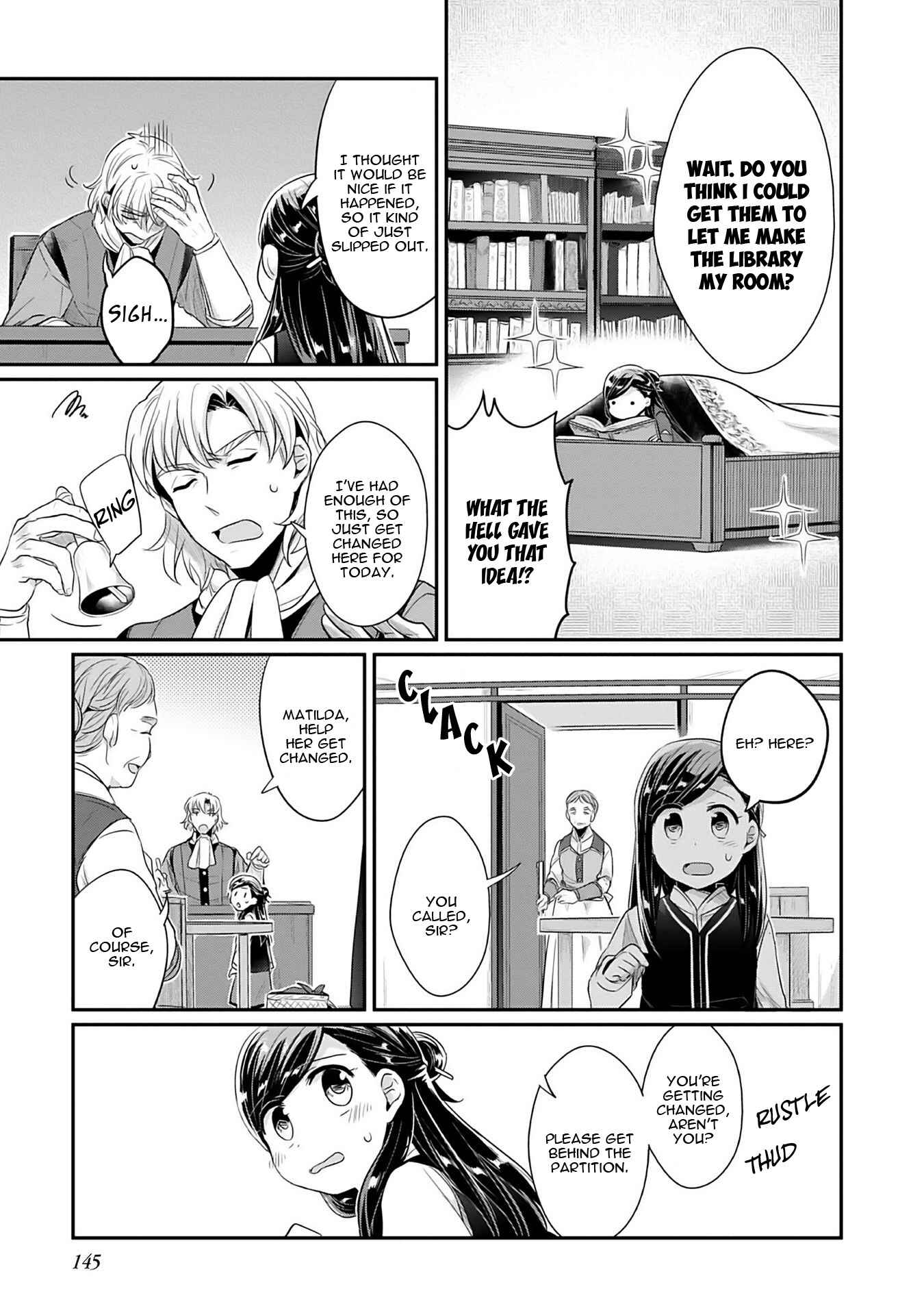 Page 16 Chapter 4 Honzuki no Gekokujou: Shisho ni Naru Tame ni wa Shudan o Erandeiraremasen—Dai 2-bu: Hon no Tamenara Miko ni Naru!