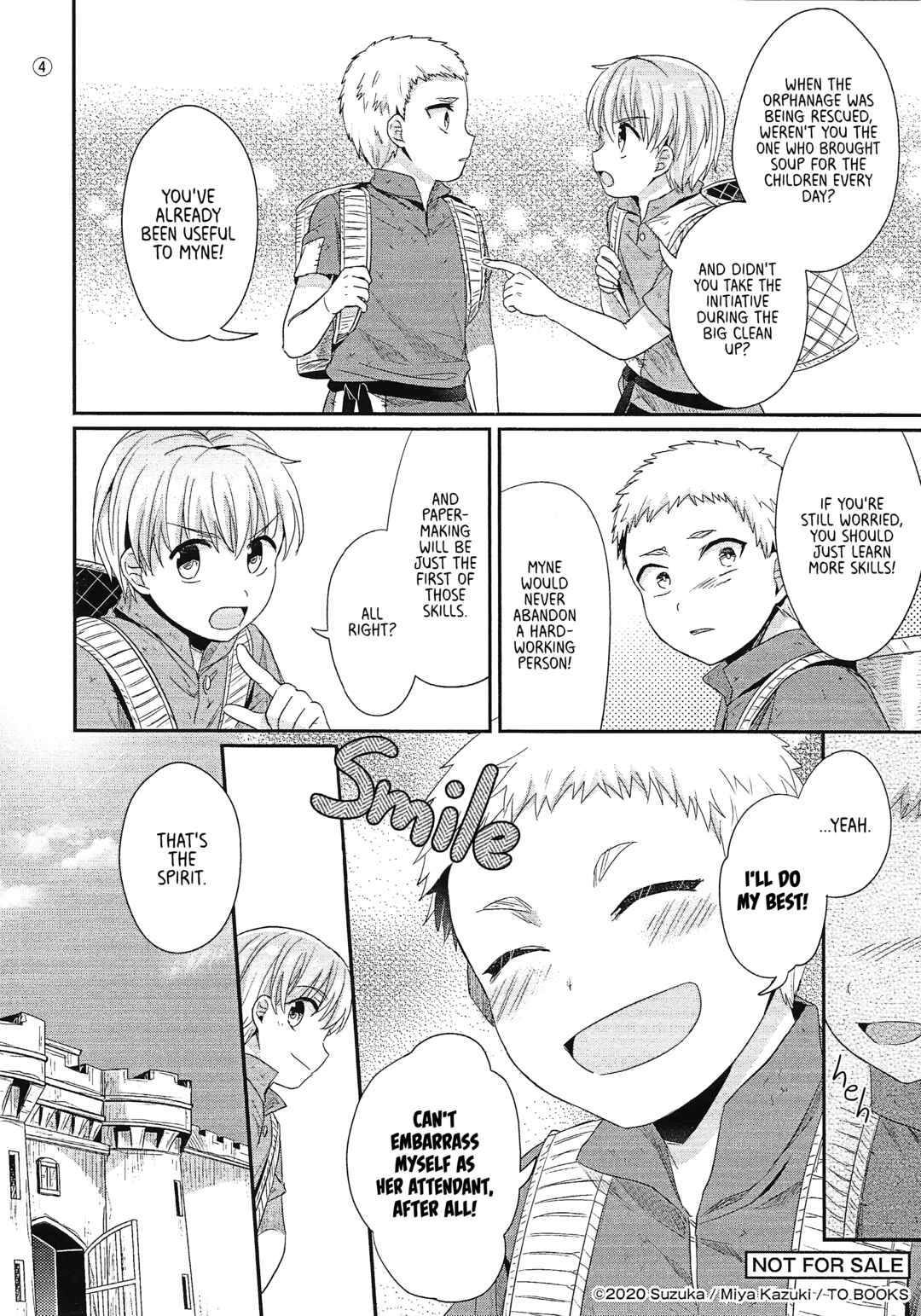 Page 4 Chapter 15.6 Honzuki no Gekokujou: Shisho ni Naru Tame ni wa Shudan o Erandeiraremasen—Dai 2-bu: Hon no Tamenara Miko ni Naru!