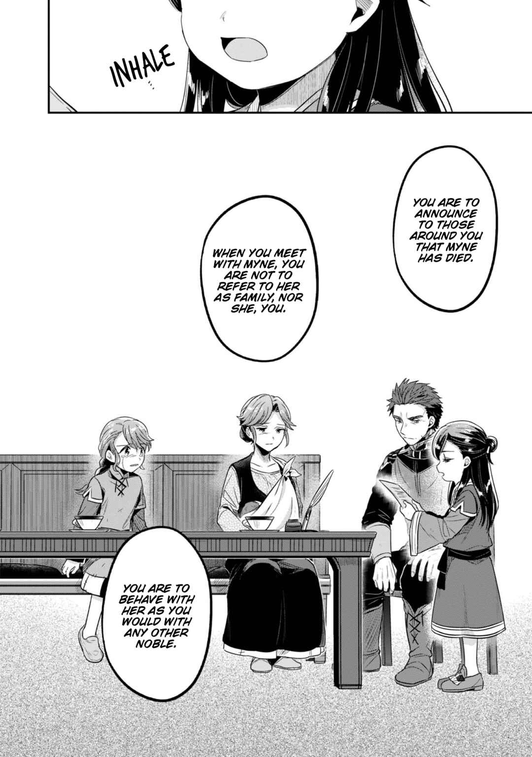 Page 11 Chapter 63 Honzuki no Gekokujou: Shisho ni Naru Tame ni wa Shudan o Erandeiraremasen—Dai 2-bu: Hon no Tamenara Miko ni Naru!