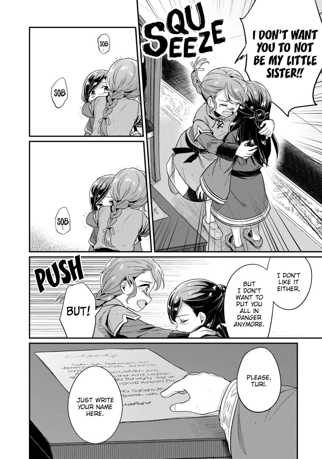 Page 13 Chapter 63 Honzuki no Gekokujou: Shisho ni Naru Tame ni wa Shudan o Erandeiraremasen—Dai 2-bu: Hon no Tamenara Miko ni Naru!