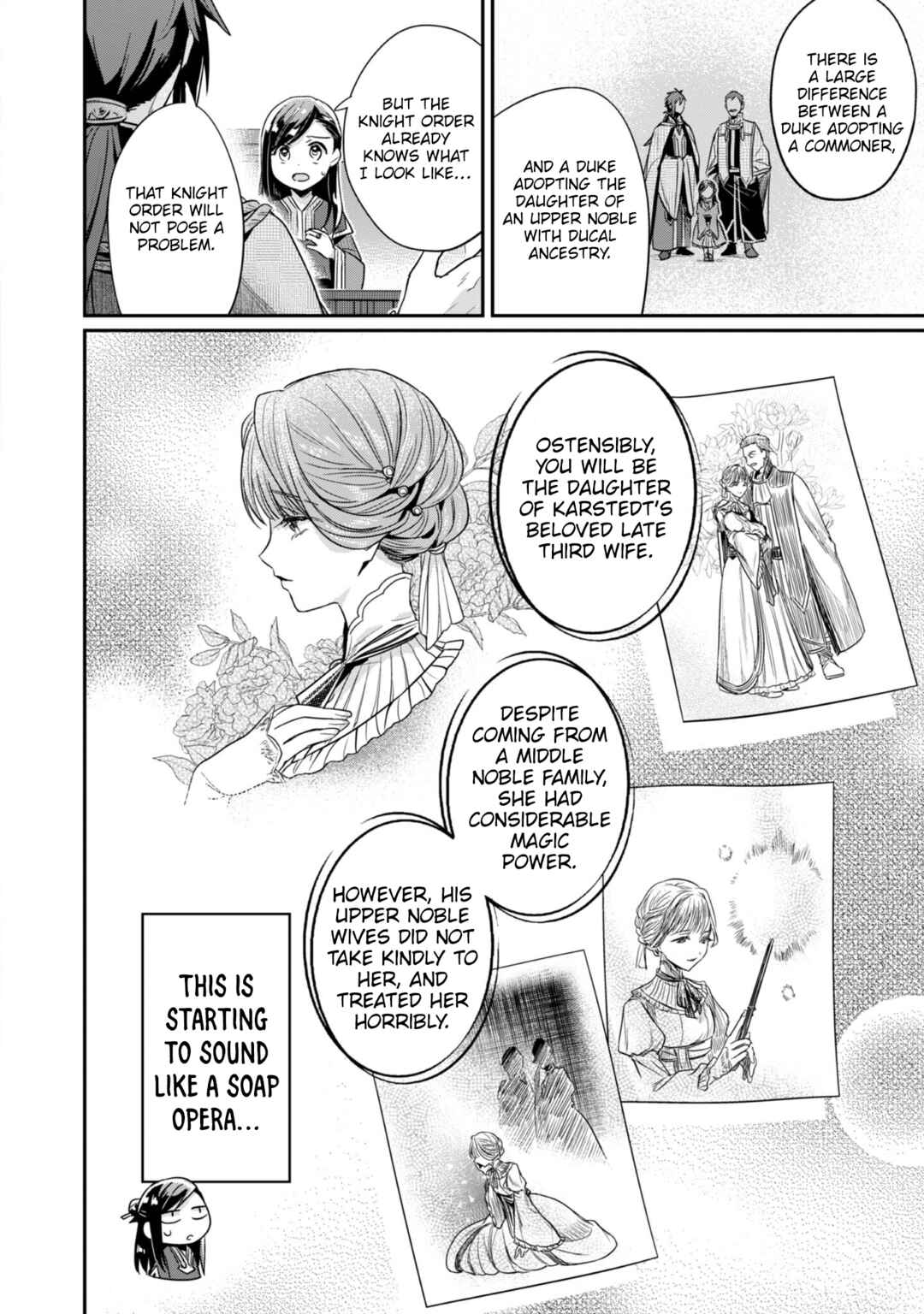 Page 17 Chapter 62 Honzuki no Gekokujou: Shisho ni Naru Tame ni wa Shudan o Erandeiraremasen—Dai 2-bu: Hon no Tamenara Miko ni Naru!