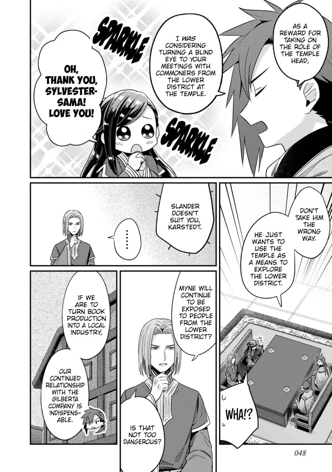 Page 23 Chapter 62 Honzuki no Gekokujou: Shisho ni Naru Tame ni wa Shudan o Erandeiraremasen—Dai 2-bu: Hon no Tamenara Miko ni Naru!