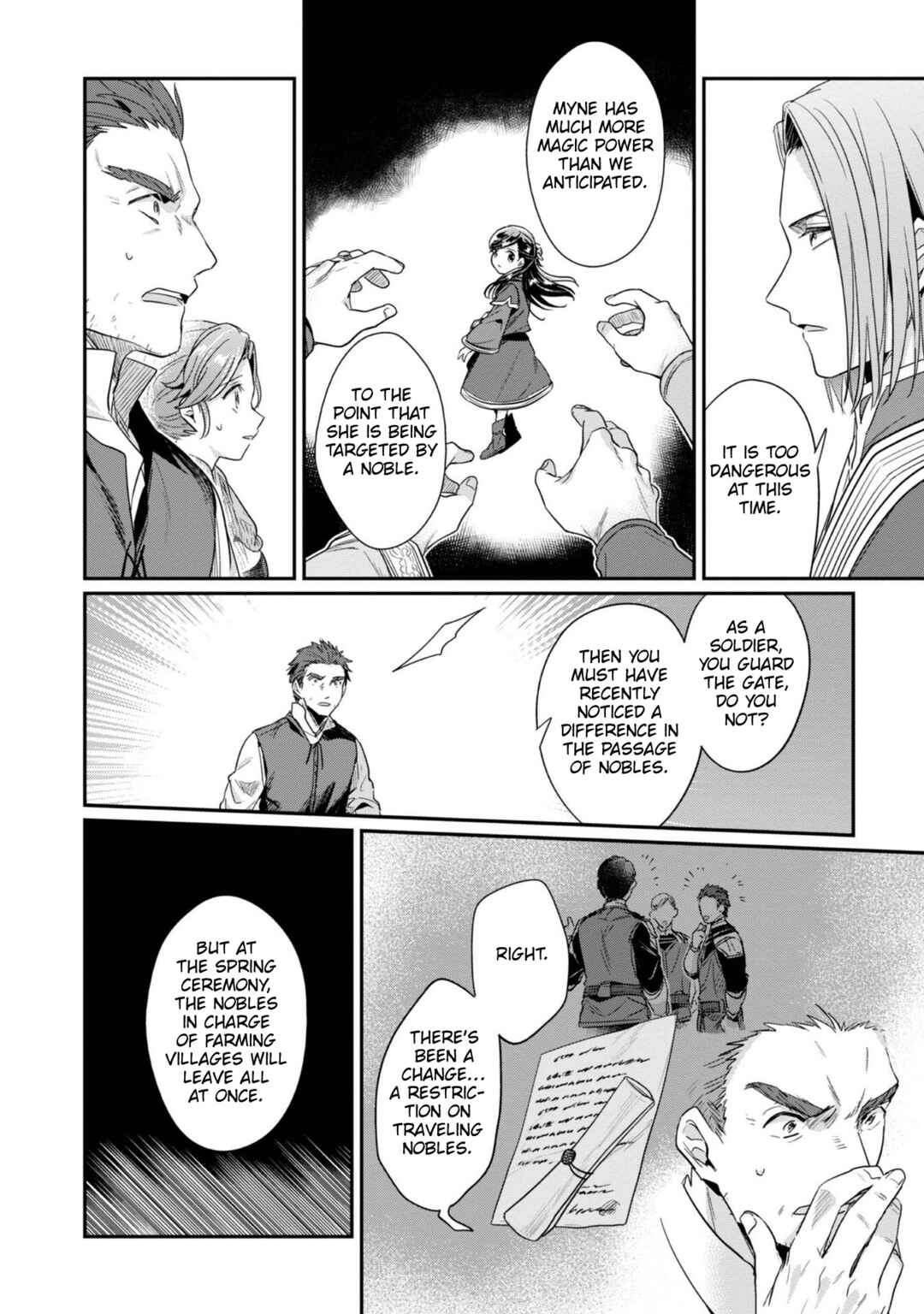 Page 27 Chapter 45 Honzuki no Gekokujou: Shisho ni Naru Tame ni wa Shudan o Erandeiraremasen—Dai 2-bu: Hon no Tamenara Miko ni Naru!