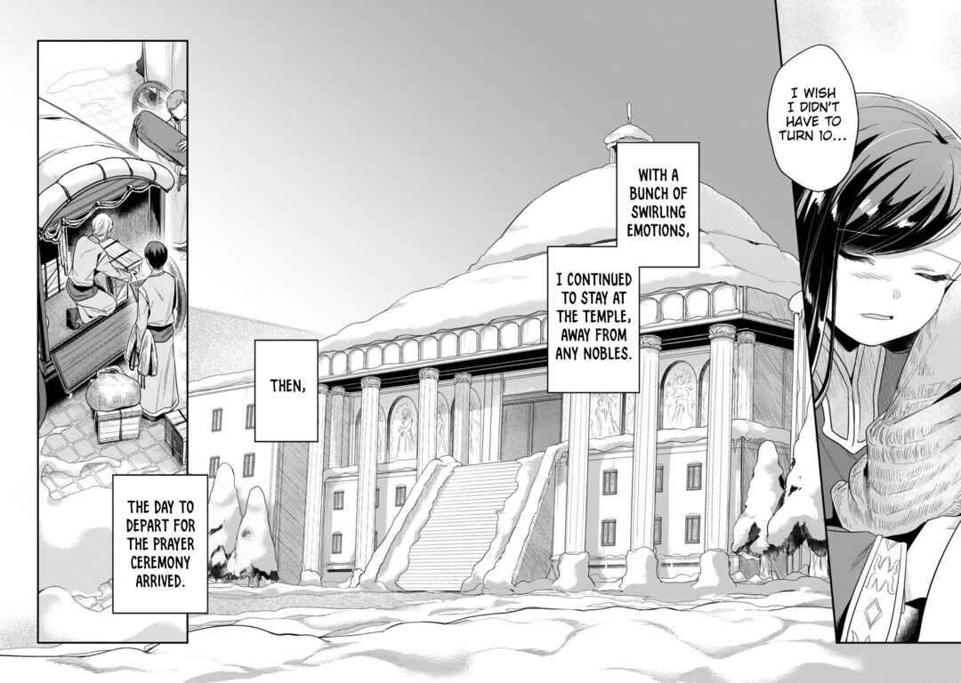 Page 33 Chapter 45 Honzuki no Gekokujou: Shisho ni Naru Tame ni wa Shudan o Erandeiraremasen—Dai 2-bu: Hon no Tamenara Miko ni Naru!
