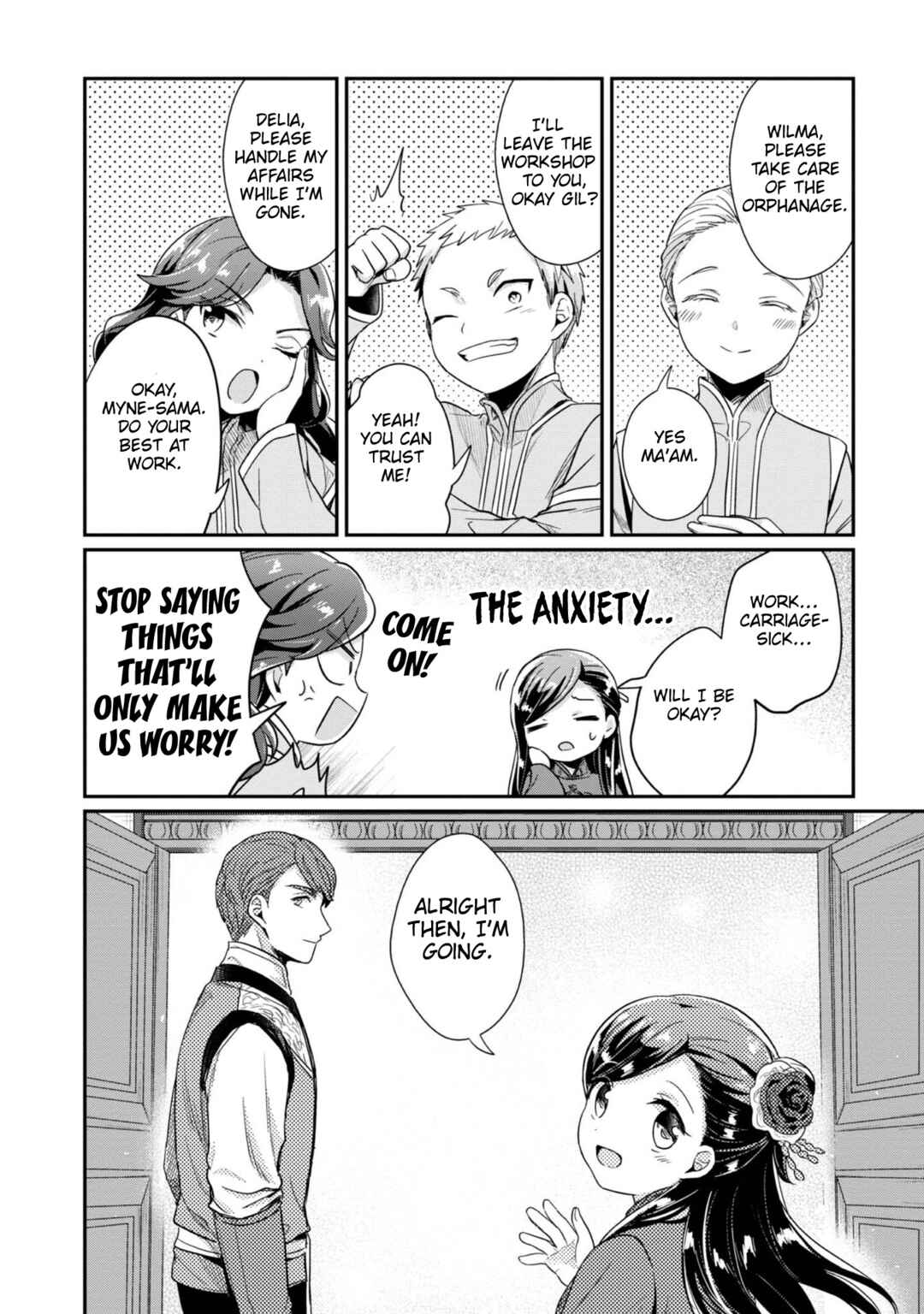 Page 34 Chapter 45 Honzuki no Gekokujou: Shisho ni Naru Tame ni wa Shudan o Erandeiraremasen—Dai 2-bu: Hon no Tamenara Miko ni Naru!