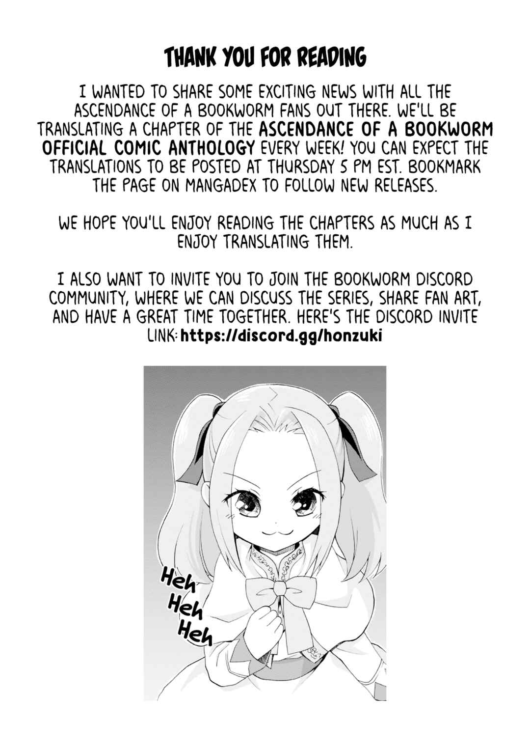 Page 2 Chapter 45.6 Honzuki no Gekokujou: Shisho ni Naru Tame ni wa Shudan o Erandeiraremasen—Dai 2-bu: Hon no Tamenara Miko ni Naru!