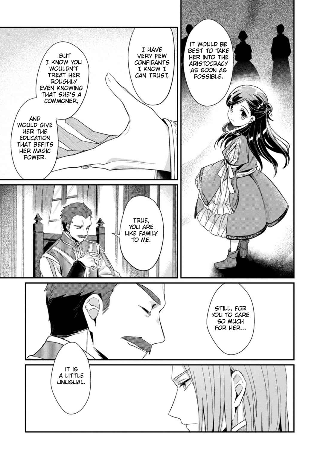 Page 12 Chapter 41.5 Honzuki no Gekokujou: Shisho ni Naru Tame ni wa Shudan o Erandeiraremasen—Dai 2-bu: Hon no Tamenara Miko ni Naru!