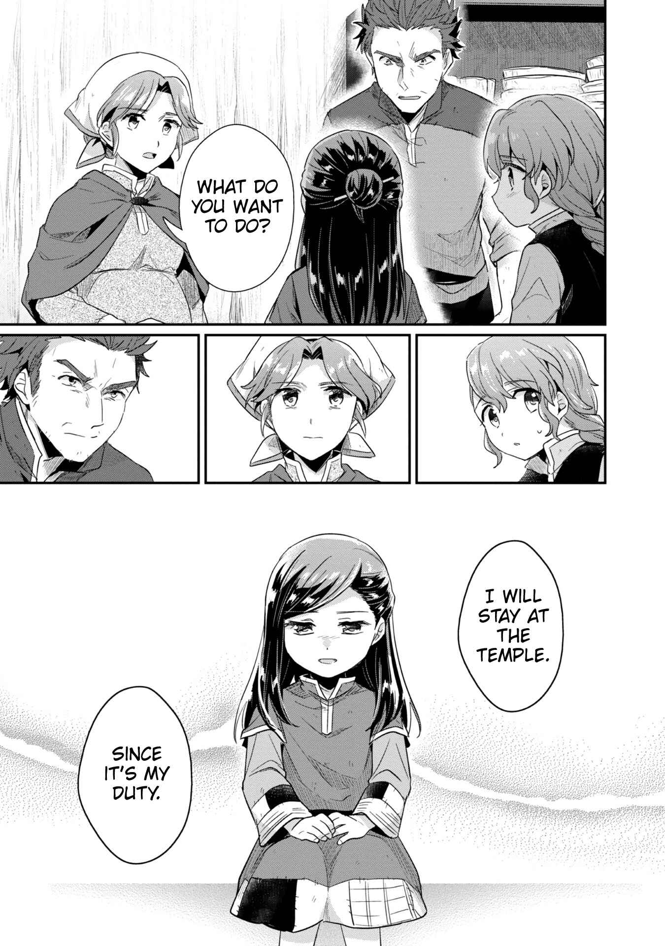 Page 28 Chapter 31 Honzuki no Gekokujou: Shisho ni Naru Tame ni wa Shudan o Erandeiraremasen—Dai 2-bu: Hon no Tamenara Miko ni Naru!
