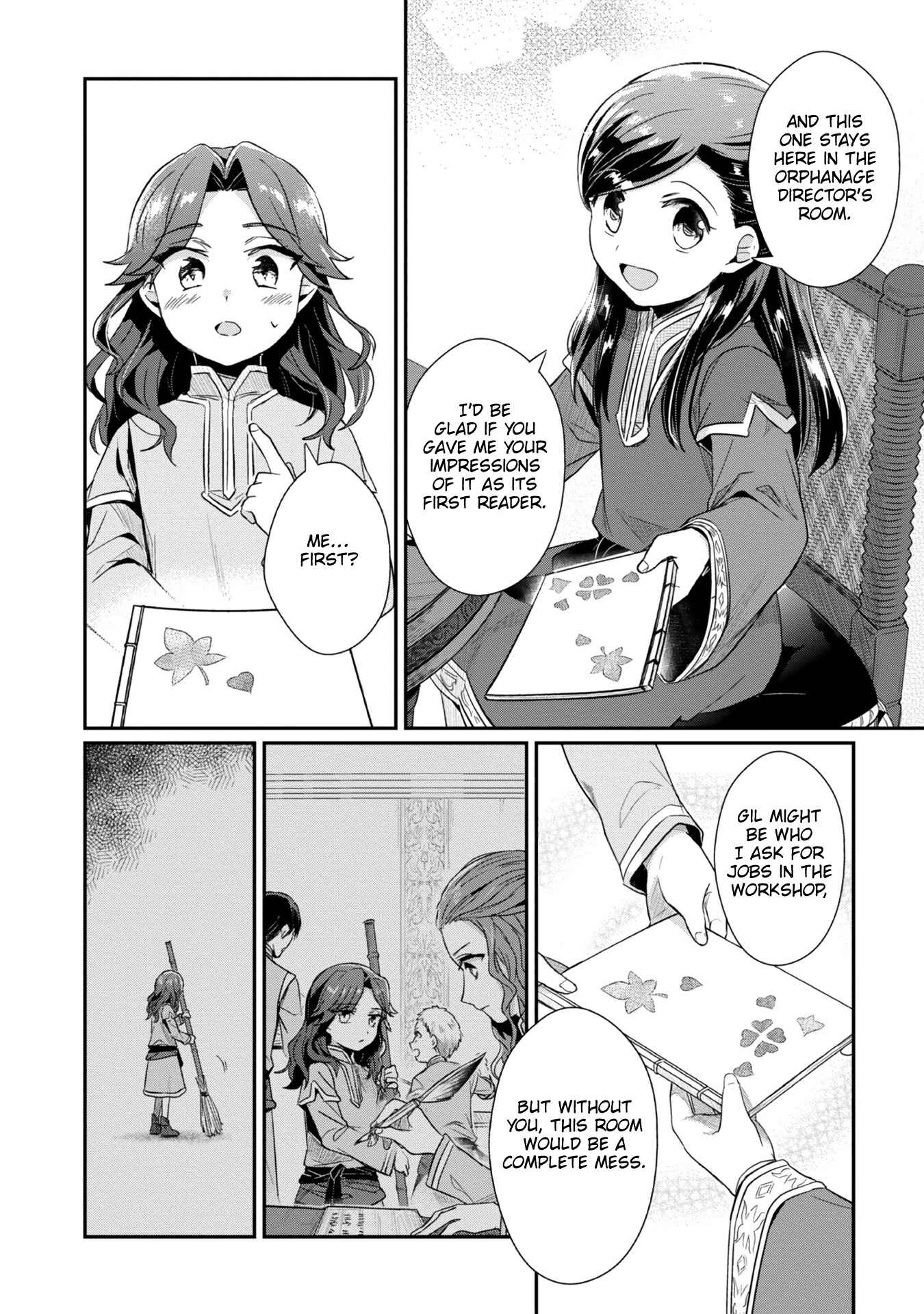 Page 7 Chapter 31 Honzuki no Gekokujou: Shisho ni Naru Tame ni wa Shudan o Erandeiraremasen—Dai 2-bu: Hon no Tamenara Miko ni Naru!