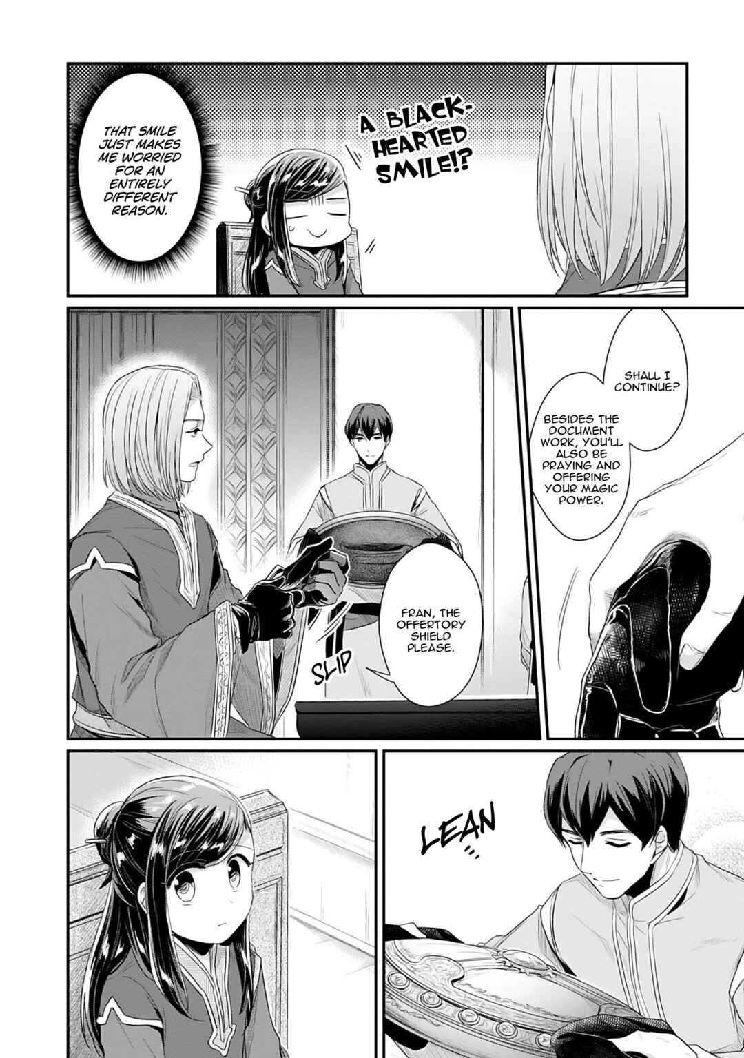 Page 29 Chapter 1 Honzuki no Gekokujou: Shisho ni Naru Tame ni wa Shudan o Erandeiraremasen—Dai 2-bu: Hon no Tamenara Miko ni Naru!
