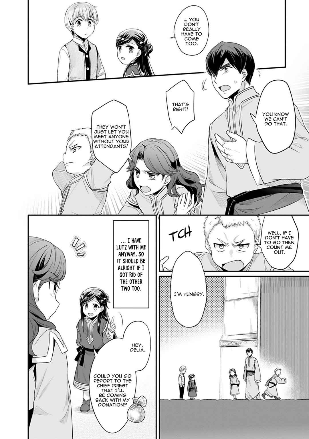 Page 45 Chapter 1 Honzuki no Gekokujou: Shisho ni Naru Tame ni wa Shudan o Erandeiraremasen—Dai 2-bu: Hon no Tamenara Miko ni Naru!