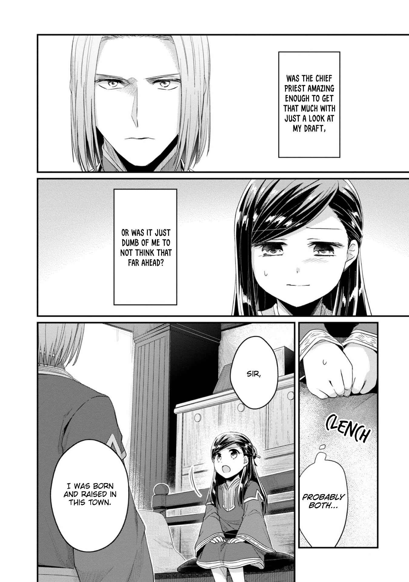 Page 8 Chapter 26 Honzuki no Gekokujou: Shisho ni Naru Tame ni wa Shudan o Erandeiraremasen—Dai 2-bu: Hon no Tamenara Miko ni Naru!