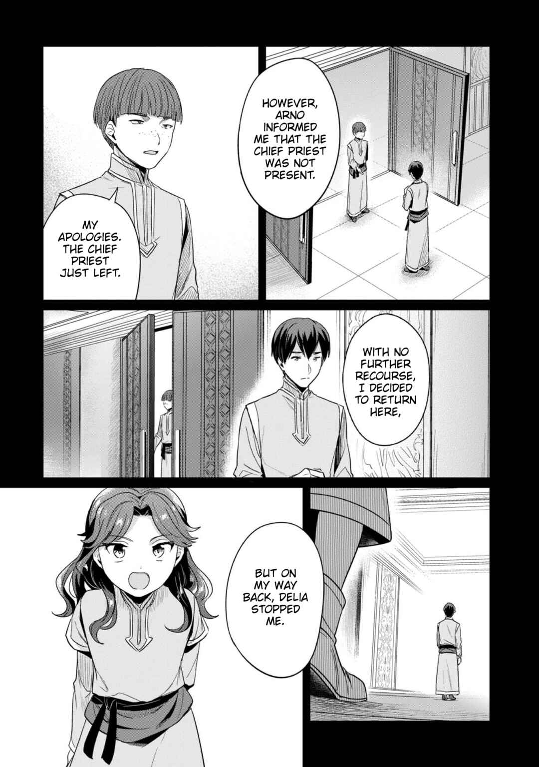Page 20 Chapter 58 Honzuki no Gekokujou: Shisho ni Naru Tame ni wa Shudan o Erandeiraremasen—Dai 2-bu: Hon no Tamenara Miko ni Naru!