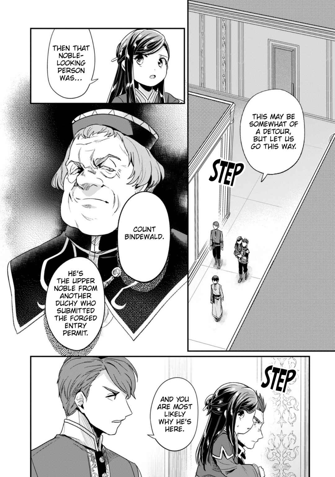 Page 27 Chapter 58 Honzuki no Gekokujou: Shisho ni Naru Tame ni wa Shudan o Erandeiraremasen—Dai 2-bu: Hon no Tamenara Miko ni Naru!