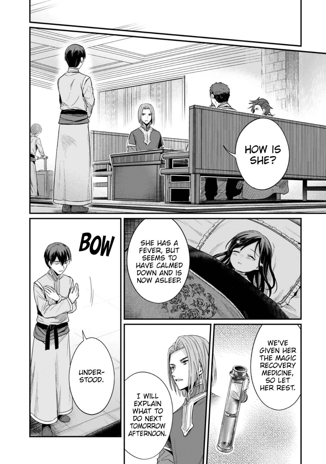 Page 22 Chapter 64 Honzuki no Gekokujou: Shisho ni Naru Tame ni wa Shudan o Erandeiraremasen—Dai 2-bu: Hon no Tamenara Miko ni Naru!