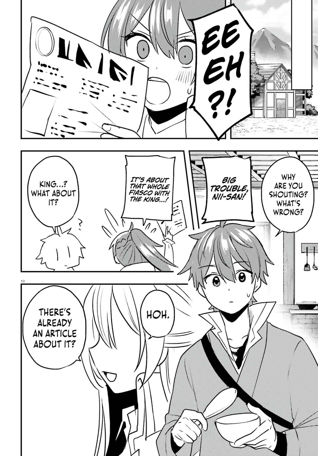 Page 10 Chapter 14 Imouto ga Onna Kishi Gakuen ni Nyuugaku Shitara Naze ka Kyuukoku no Eiyuu ni narimashita. Boku ga.