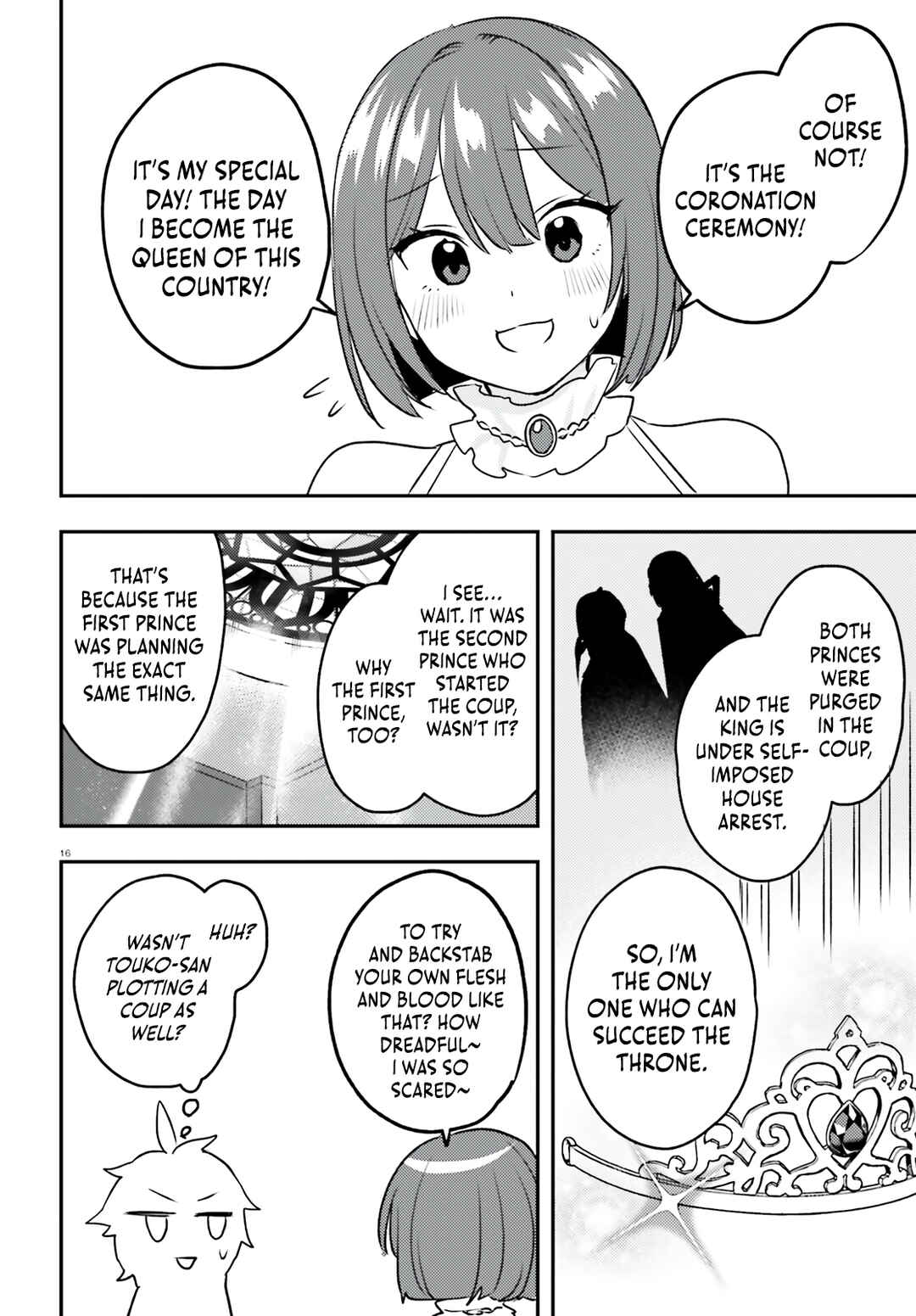 Page 16 Chapter 14 Imouto ga Onna Kishi Gakuen ni Nyuugaku Shitara Naze ka Kyuukoku no Eiyuu ni narimashita. Boku ga.