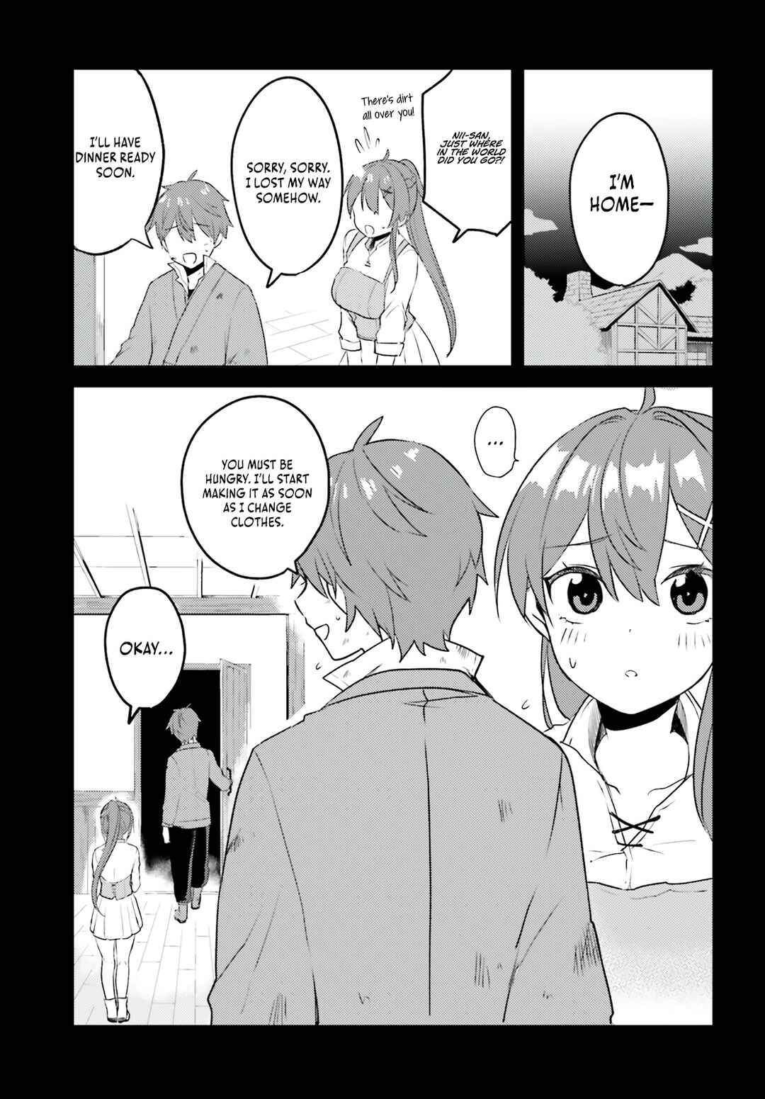 Page 22 Chapter 4 Imouto ga Onna Kishi Gakuen ni Nyuugaku Shitara Naze ka Kyuukoku no Eiyuu ni narimashita. Boku ga.