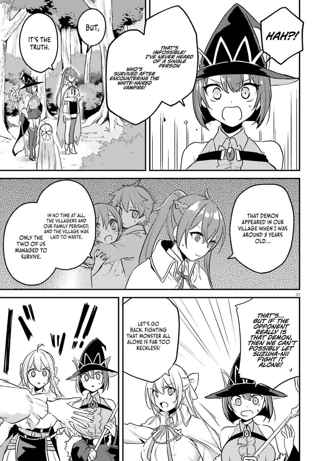 Page 8 Chapter 4 Imouto ga Onna Kishi Gakuen ni Nyuugaku Shitara Naze ka Kyuukoku no Eiyuu ni narimashita. Boku ga.