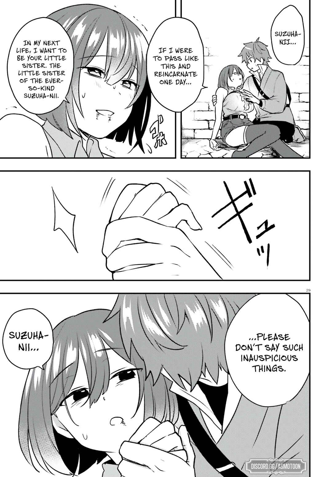 Page 30 Chapter 13 Imouto ga Onna Kishi Gakuen ni Nyuugaku Shitara Naze ka Kyuukoku no Eiyuu ni narimashita. Boku ga.