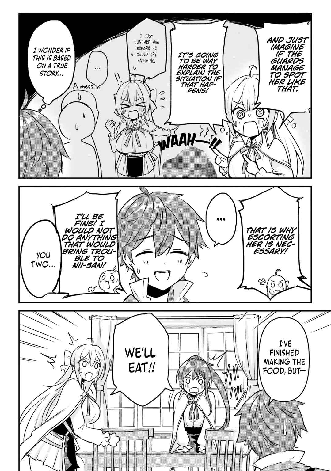 Page 13 Chapter 2 Imouto ga Onna Kishi Gakuen ni Nyuugaku Shitara Naze ka Kyuukoku no Eiyuu ni narimashita. Boku ga.
