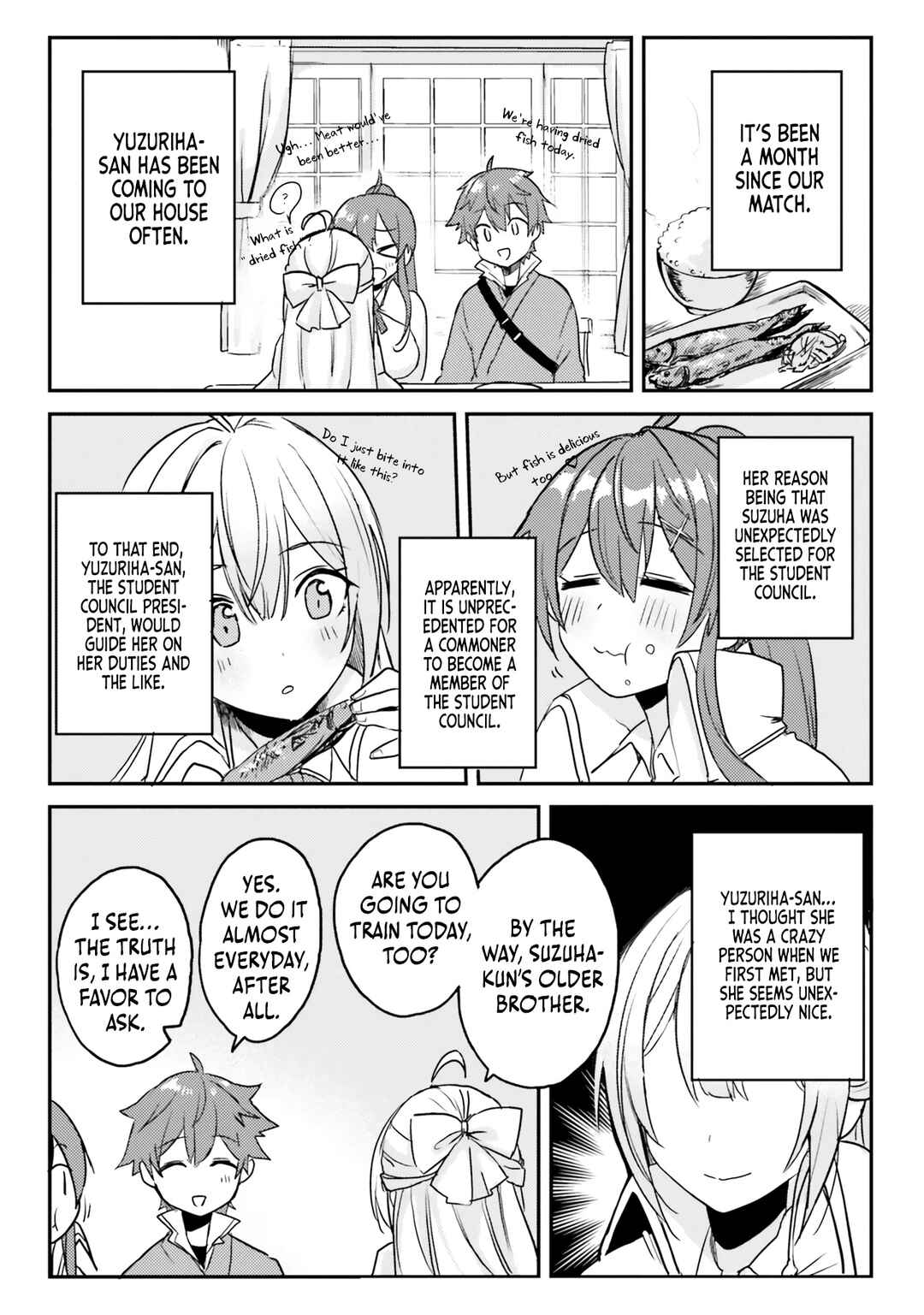 Page 14 Chapter 2 Imouto ga Onna Kishi Gakuen ni Nyuugaku Shitara Naze ka Kyuukoku no Eiyuu ni narimashita. Boku ga.