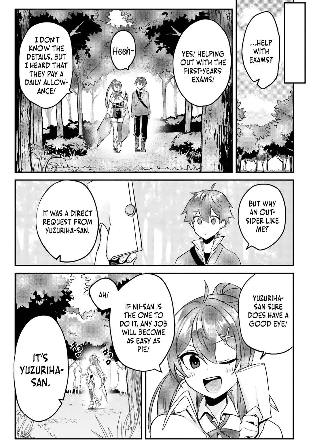 Page 26 Chapter 2 Imouto ga Onna Kishi Gakuen ni Nyuugaku Shitara Naze ka Kyuukoku no Eiyuu ni narimashita. Boku ga.