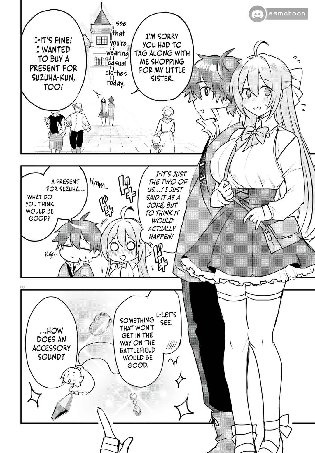 Page 9 Chapter 10 Imouto ga Onna Kishi Gakuen ni Nyuugaku Shitara Naze ka Kyuukoku no Eiyuu ni narimashita. Boku ga.