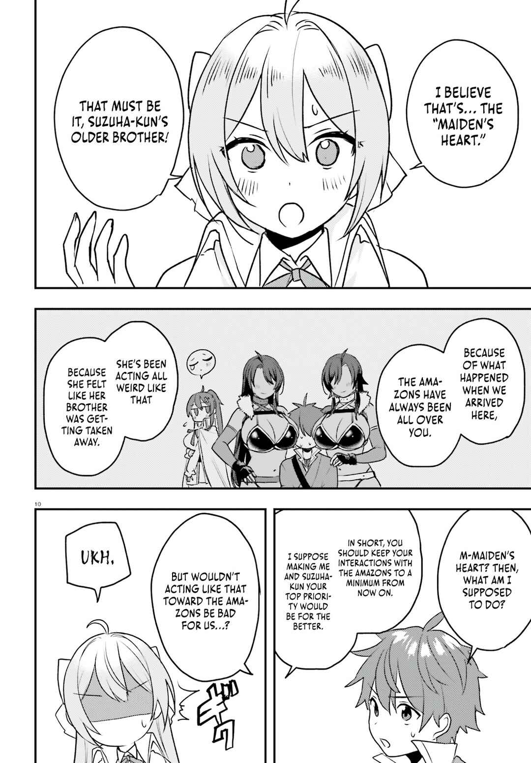 Page 11 Chapter 8 Imouto ga Onna Kishi Gakuen ni Nyuugaku Shitara Naze ka Kyuukoku no Eiyuu ni narimashita. Boku ga.